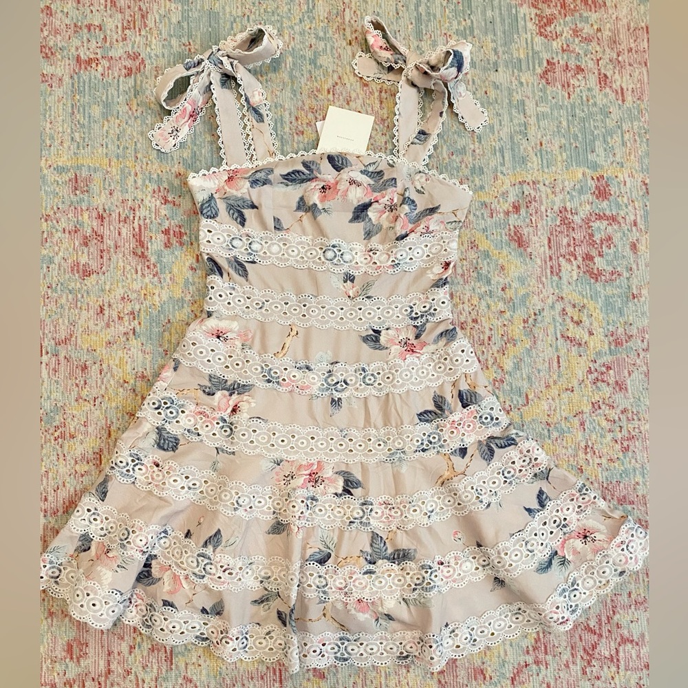 Avantlook Tiered Dress NWT